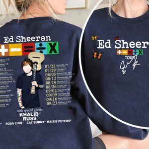 Ed Sheeran Tour 2023 Bad Habit T-Shirt, Mathematics Tour 2023 Shirt